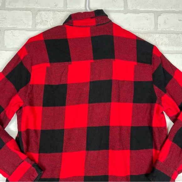 Beautiful Red / Black Flannel by Old Navy, Button Up, Size XS, Great Condition - Picture 9 of 10